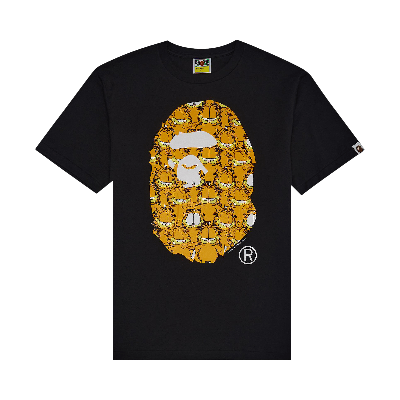Pre-owned Bape X Garfield Tee #6 'black'