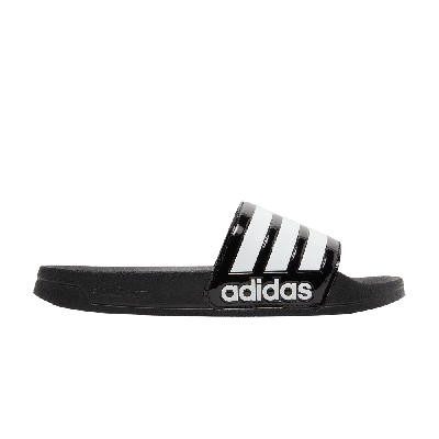 Pre-owned Adidas Originals Hirocoledge X Wmns Adilette Shower Slide 'takahashi Hiroko - Black White'