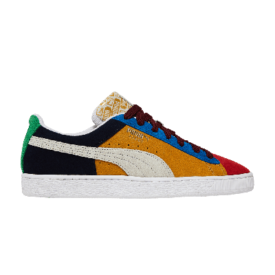 Pre-owned Puma Suede Classix 'high Risk Red Multi' In Multi-color