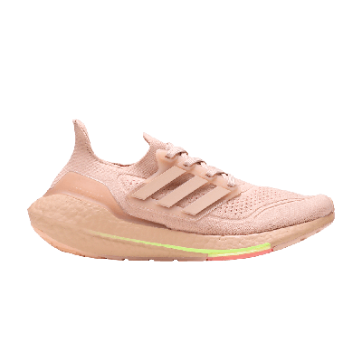 Pre-owned Adidas Originals Wmns Ultraboost 21 'ash Pearl' In Pink