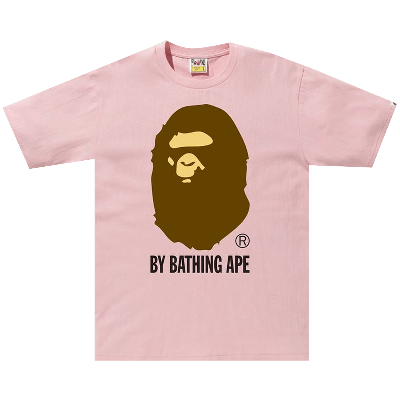 Pre-owned Bape By Bathing Ape Tee 'pink'