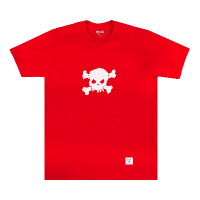 Pre-owned Supreme Skull Short-sleeve Top 'red'
