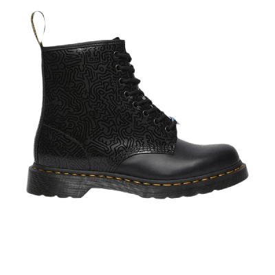 Pre-owned Dr. Martens' Keith Haring X 1460 'black'