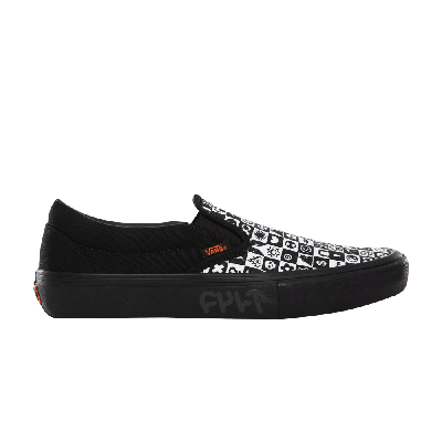 Pre-owned Vans Cult X Slip-on Pro 'black Checkerboard'