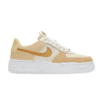 Pre-owned Nike Wmns Air Force 1 Pixel 'sail Tan' In Cream