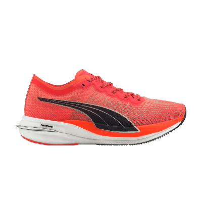 Pre-owned Puma Wmns Deviate Nitro 'lava Blast' In Orange