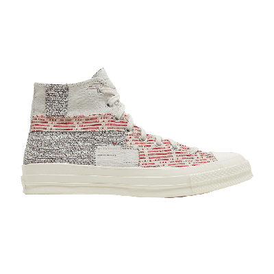 Pre-owned Converse Chuck 70 High 'patchwork - Twill' In Cream