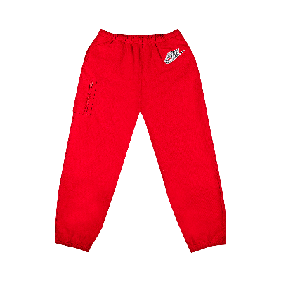 Pre-owned Supreme X Nike Cargo Sweatpant 'red'