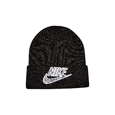 Pre-owned Supreme X Nike Snakeskin Beanie 'black'