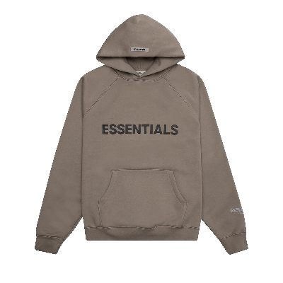 Pre-owned Essentials Fear Of God  Hoodie 'taupe' In Tan