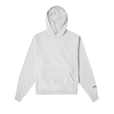 Pre-owned Essentials Fear Of God  Core Hoodie 'heather Grey'