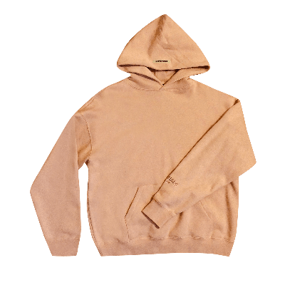 Pre-owned Essentials Fear Of God  Pullover Hoodie 'blush' In Pink