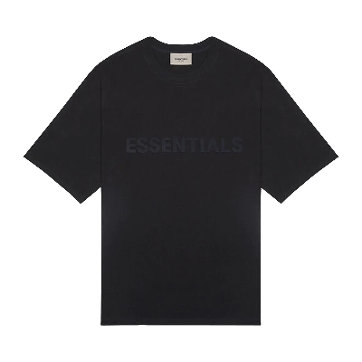 Pre-owned Essentials Fear Of God  T-shirt 'black'