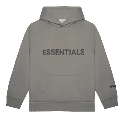 Pre-owned Essentials Fear Of God  Hoodie 'charcoal' In Grey