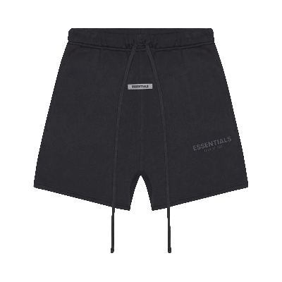 Pre-owned Essentials Fear Of God  Sweat Shorts 'black'