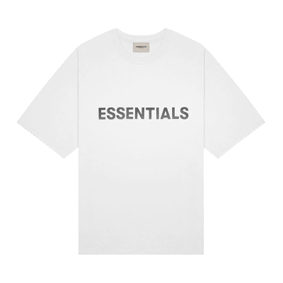 Pre-owned Essentials Fear Of God  T-shirt 'white'