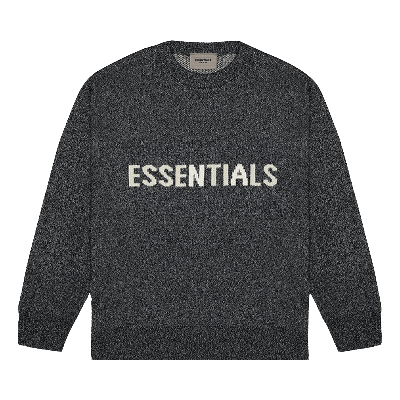 Pre-owned Essentials Fear Of God  Knit Sweater 'black'