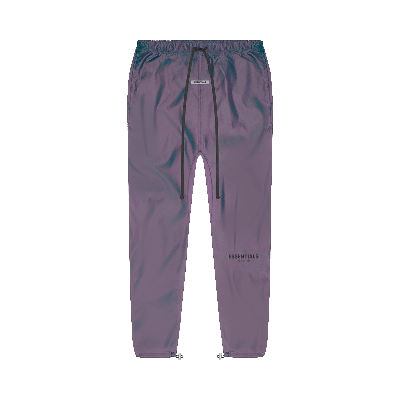 Pre-owned Essentials Fear Of God  Iridescent Nylon Track Pants 'multicolor' In Multi-color