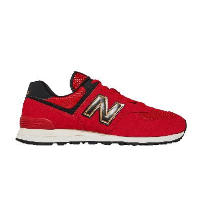 Pre-owned New Balance 574 'chinese New Year - Team Red'