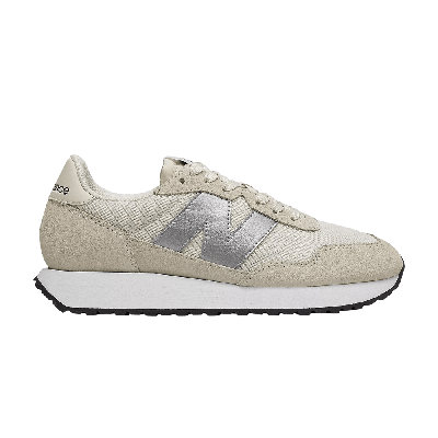 Pre-owned New Balance Wmns 237 'sea Salt Silver Metallic' In Cream