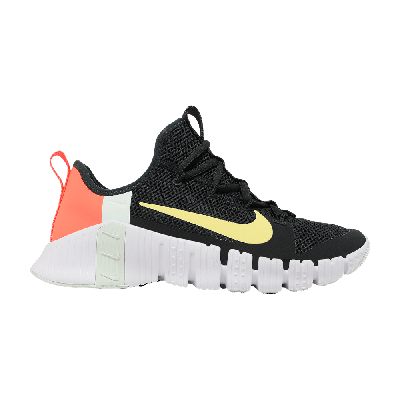 Pre-owned Nike Wmns Free Metcon 3 'black Bright Mango'
