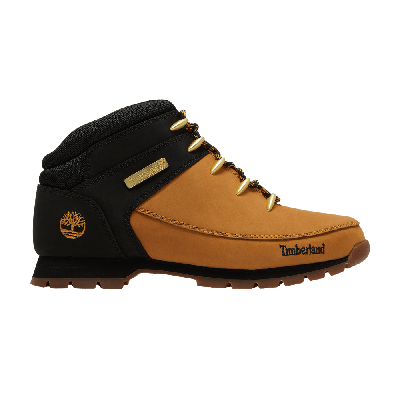 Pre-owned Timberland Euro Sprint Hiker 'wheat Black' In Brown