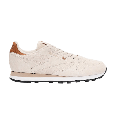 Pre-owned Reebok Sneakersnstuff X Classic Leather 'walking - Stucco' In Tan
