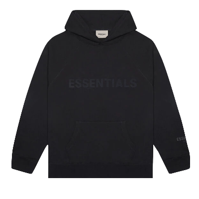 Pre-owned Essentials Fear Of God  Hoodie 'black'