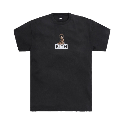 Pre-owned Kith For The Notorious B.i.g Ready To Die Classic Logo Vintage Tee 'black'