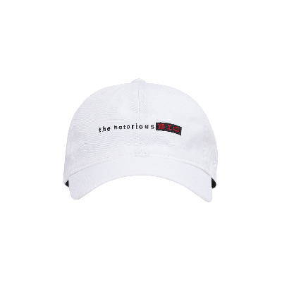 Pre-owned Kith For The Notorious B.i.g The Notorious Big 9twenty Hat 'white'