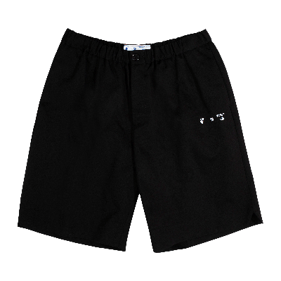 Pre-owned Off-white Lounge Shorts 'black/white'