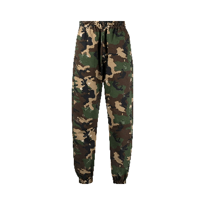 Pre-owned Off-white Logo Casual Pant 'camouflage' In Multi-color