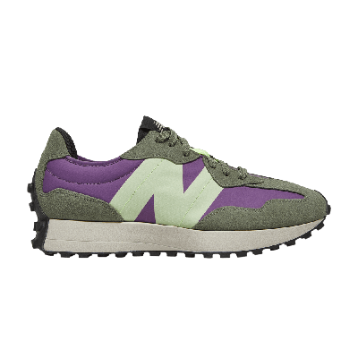 Pre-owned New Balance 327 'sour Grape Bleached Lime Glow' In Purple