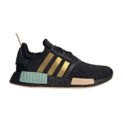 Pre-owned Adidas Originals Wmns Nmd_r1 'black Gold Metallic'