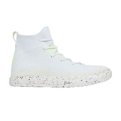 Pre-owned Converse Chuck Taylor All Star Crater Knit High 'white Barely Volt'