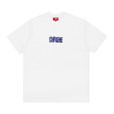 Pre-owned Supreme Splatter Short-sleeve Top 'white'
