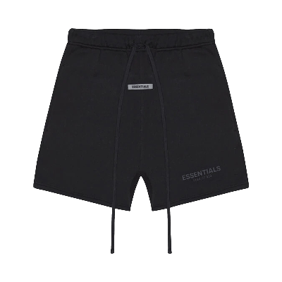Pre-owned Essentials Fear Of God  Sweat Shorts 'black'
