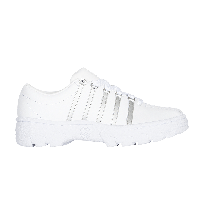 Pre-owned K-swiss North Classic Low 'we Are The West - White Silver'