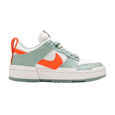 Pre-owned Nike Wmns Dunk Low Disrupt 'sea Glass Crimson' In Green