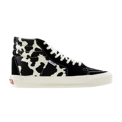 Pre-owned Vans Og Style 38 Ns Lx 'cow' In Black