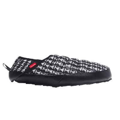 Pre-owned The North Face Supreme X Traction Mule 'black Studded Print'