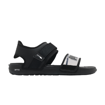 Pre-owned Puma Wmns Softride Sandal 'black'