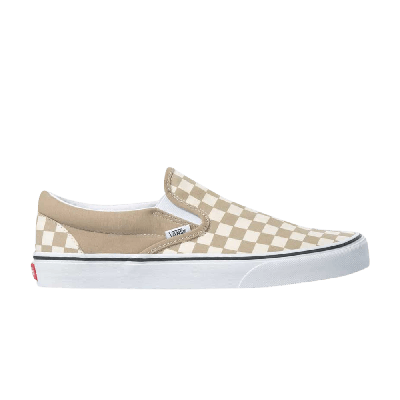 Pre-owned Vans Classic Slip-on 'checkerboard - Incense' In Brown