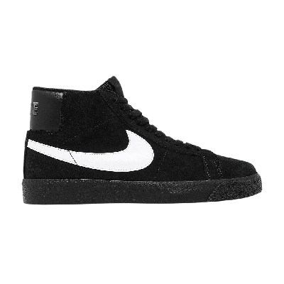 Pre-owned Nike Zoom Blazer Mid Sb 'black White'