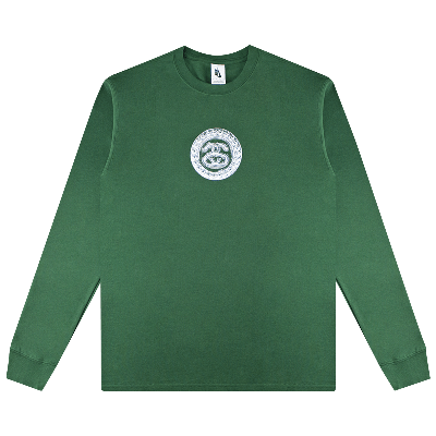 Pre-owned Nike X Stussy Ss Link Long-sleeve Tee 'gorge Green'
