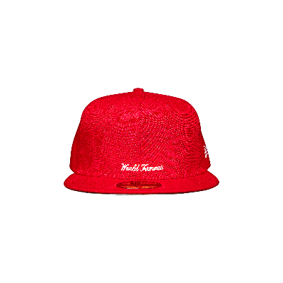Pre-owned Supreme X New Era Reverse Box Logo Hat 'red'