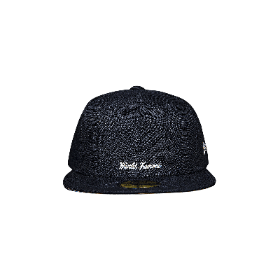 Pre-owned Supreme X New Era Reverse Box Logo Hat 'navy' In Blue