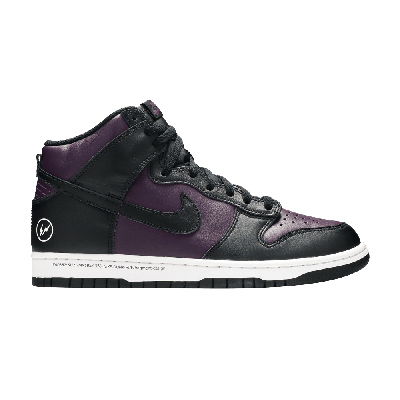 Pre-owned Nike Fragment Design X Dunk High 'beijing' In Purple