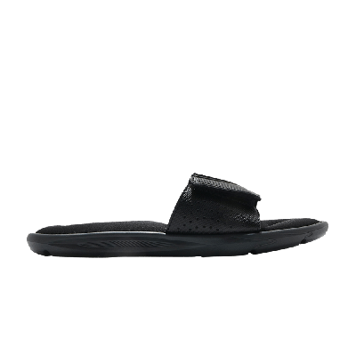 Pre-owned Under Armour Ignite 6 Slide 'black White'