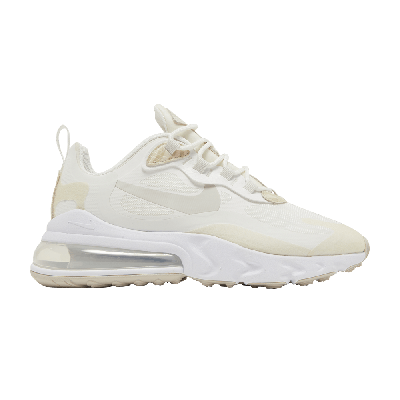 Pre-owned Nike Wmns Air Max 270 React Se 'light Bone' In White